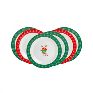 Lot de 6 assiettes à dessert, GLOGG