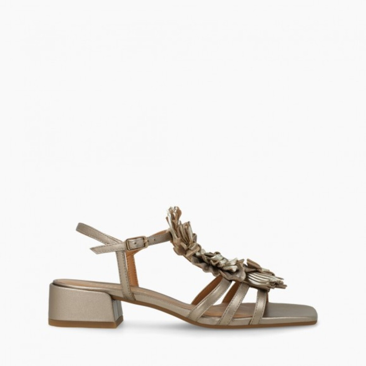 SANDALIAS DORADAS KON5357