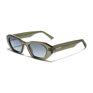 Gafas De Sol D. Franklin Meike Dark Green / Gradient Smoke