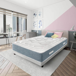 Colchón Viscogel Muelles Ensacados Venecia, Altura 30 cm