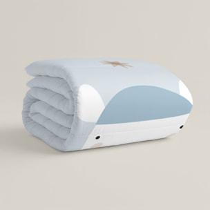 Edredón Nórdico Estampado - Infantil - 100% Algodón - 200 gr/m² con Tacto Pluma - Aventura Pirata