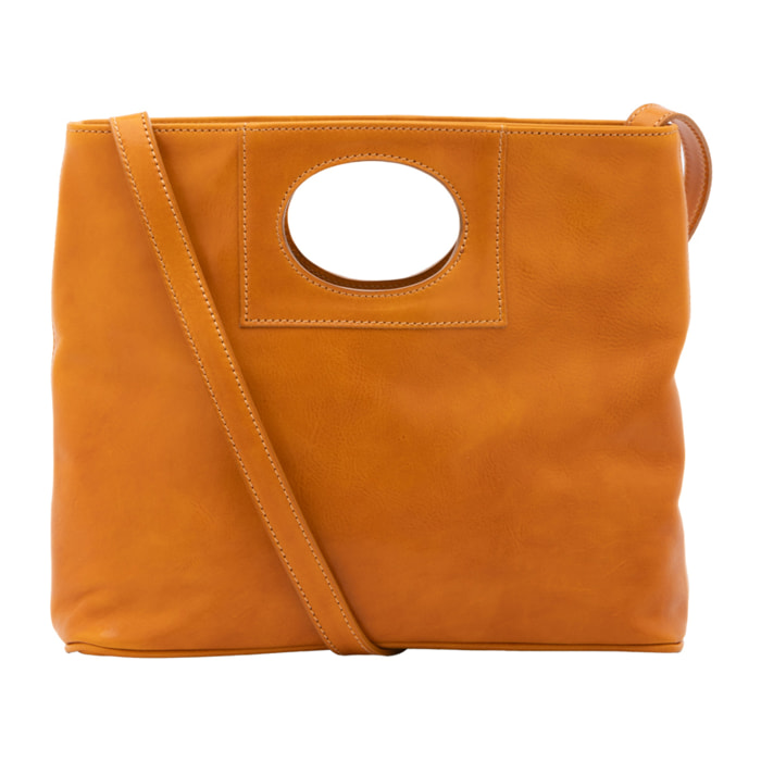 Borsa a tracolla  da donna In Vera pelle Made in Italy 28x33x10 cm