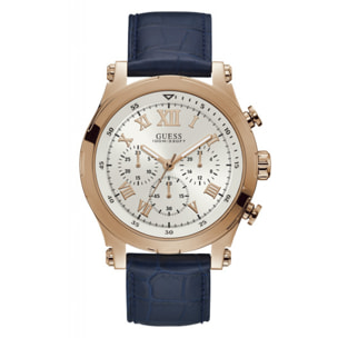 Reloj Guess W1105G4 Hombre Analogico Cuarzo con Correa de Piel