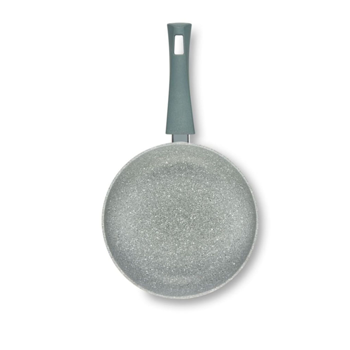 Padella 24 cm Excelsa – Country Rock, Alluminio Grigio