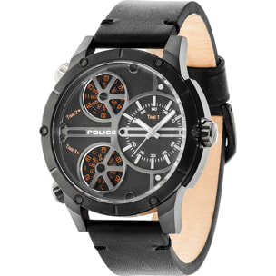 Reloj Police R1451274001 Hombre Analogico Cuarzo con Correa de Piel