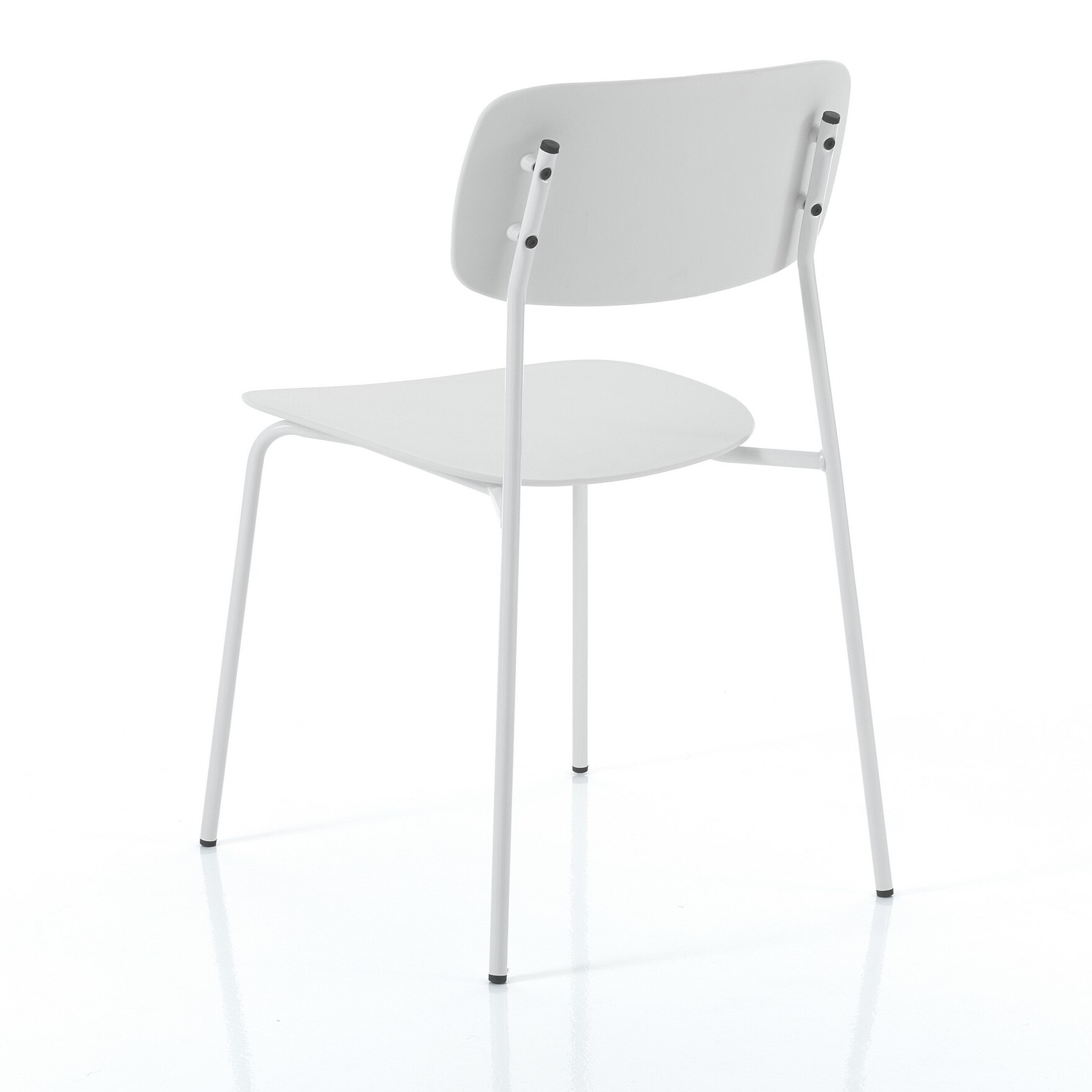 ORESTELUCHETTA Set 4 Sedie HARLOW WHITE