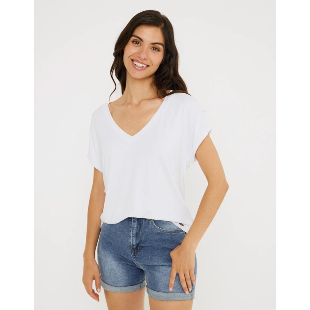 Camiseta Manga Corta Blanco - Amiyin