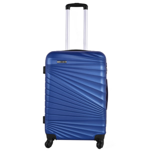 Juego de maletas rígidas 3 piezas en turquesa azul eléctrico