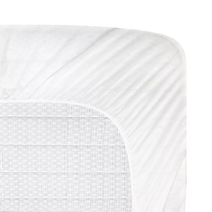 Protege matelas b30 lyocell imperméable 110 g/m² molleton blanc Molleton impermeable lyocell