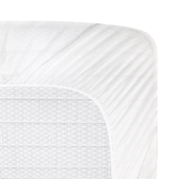Protege matelas b30 lyocell imperméable 110 g/m² molleton blanc Molleton impermeable lyocell