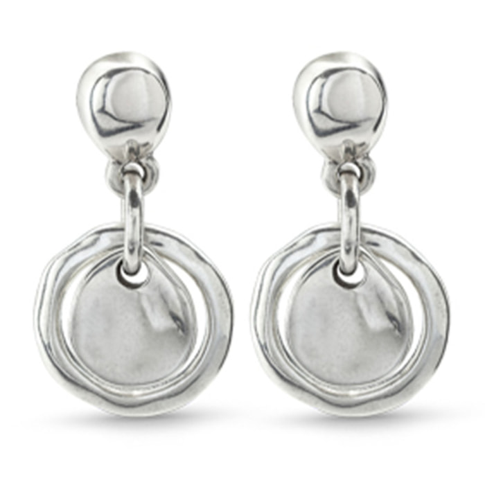 Pendiente Plantón PLATEADO U