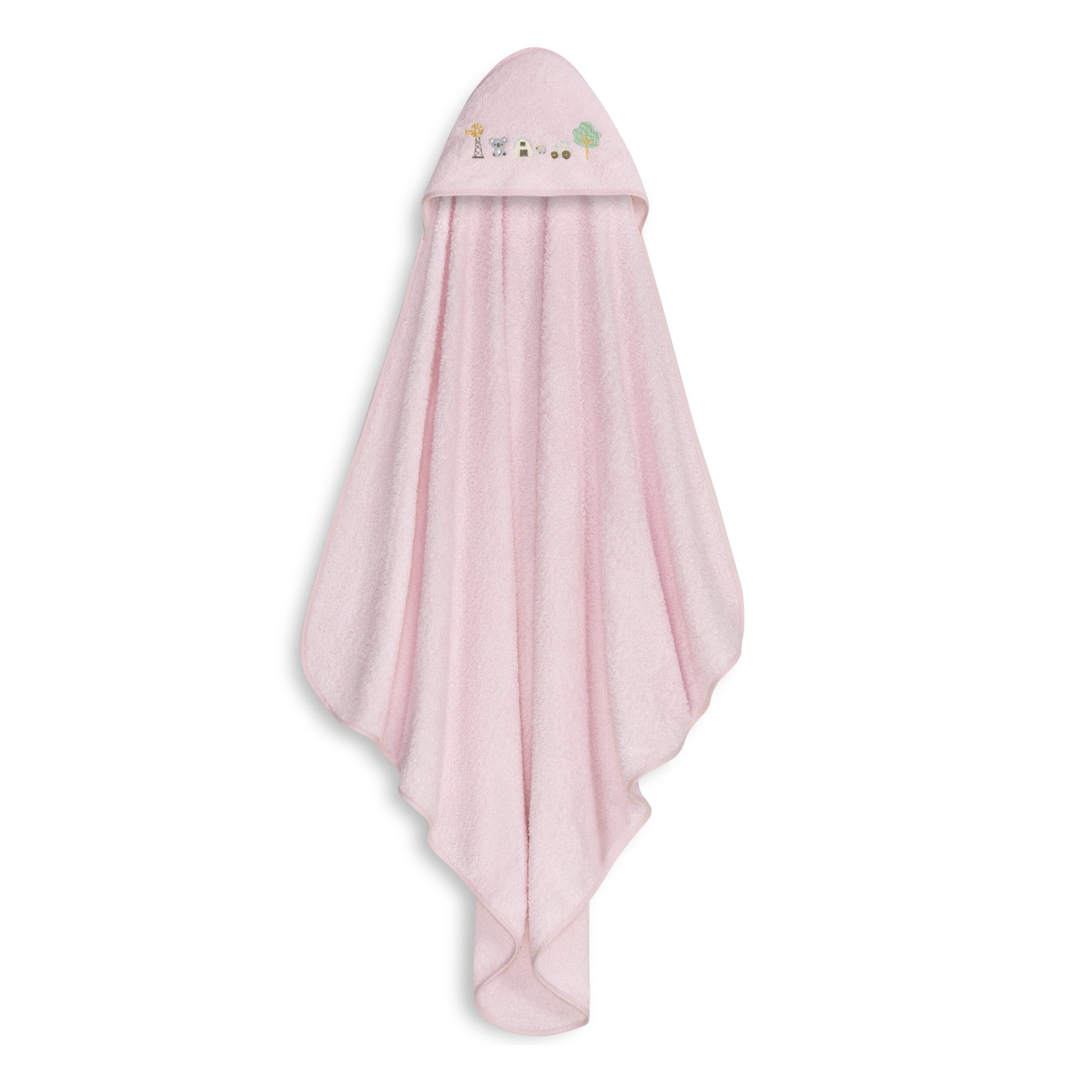 Capa Baño 1X1 Mod Granja Koala+ Gorro Rosa