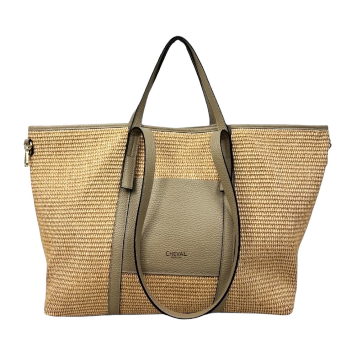 Bolso de hombro Cheval Firenze Formentera Gris Pardo