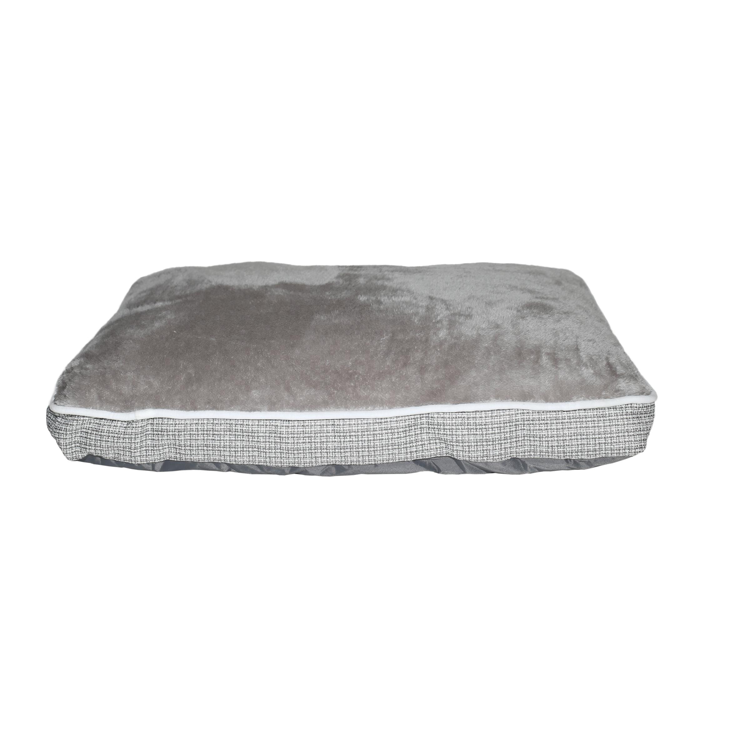 CUSCINONE 4 STAGIONI SFODERABILE SOGNI E CAPRICCI PETS-GRIGIO CHIARO 78 x 58 x h12 cm