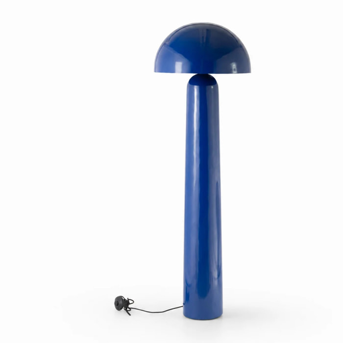 Lampadaire en métal bleu foncé - Clara