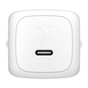 Chargeur BELKIN 45W USB Power delivery PPS blanc