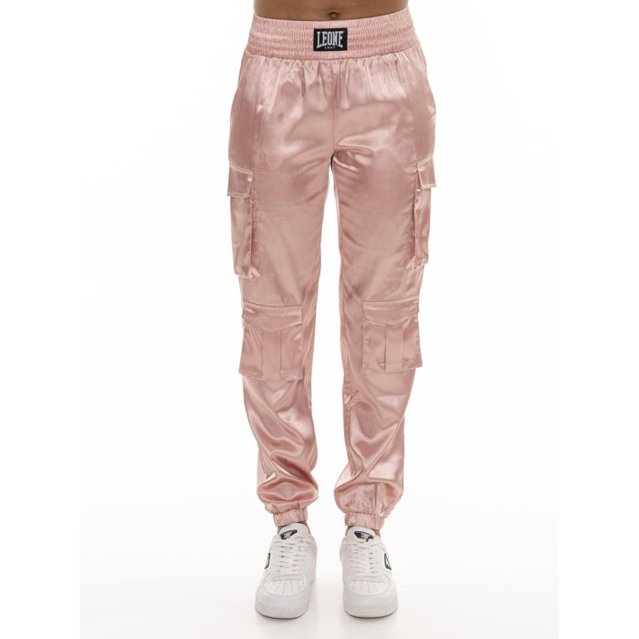 Pantalón cargo de mujer Leone Chic Boxing con bolsillos grandes