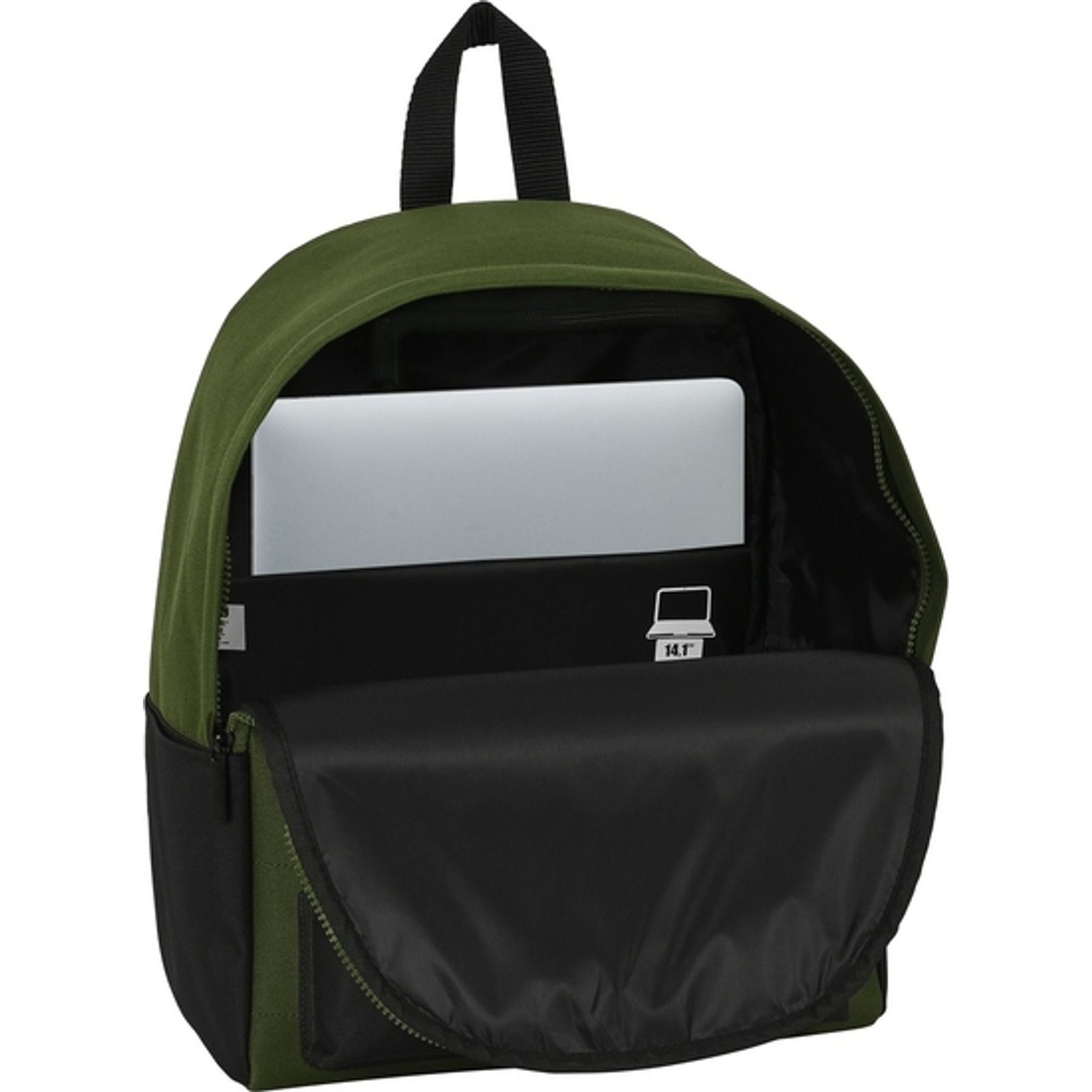 Mochila para portatil 14,1" safta "dark forest"