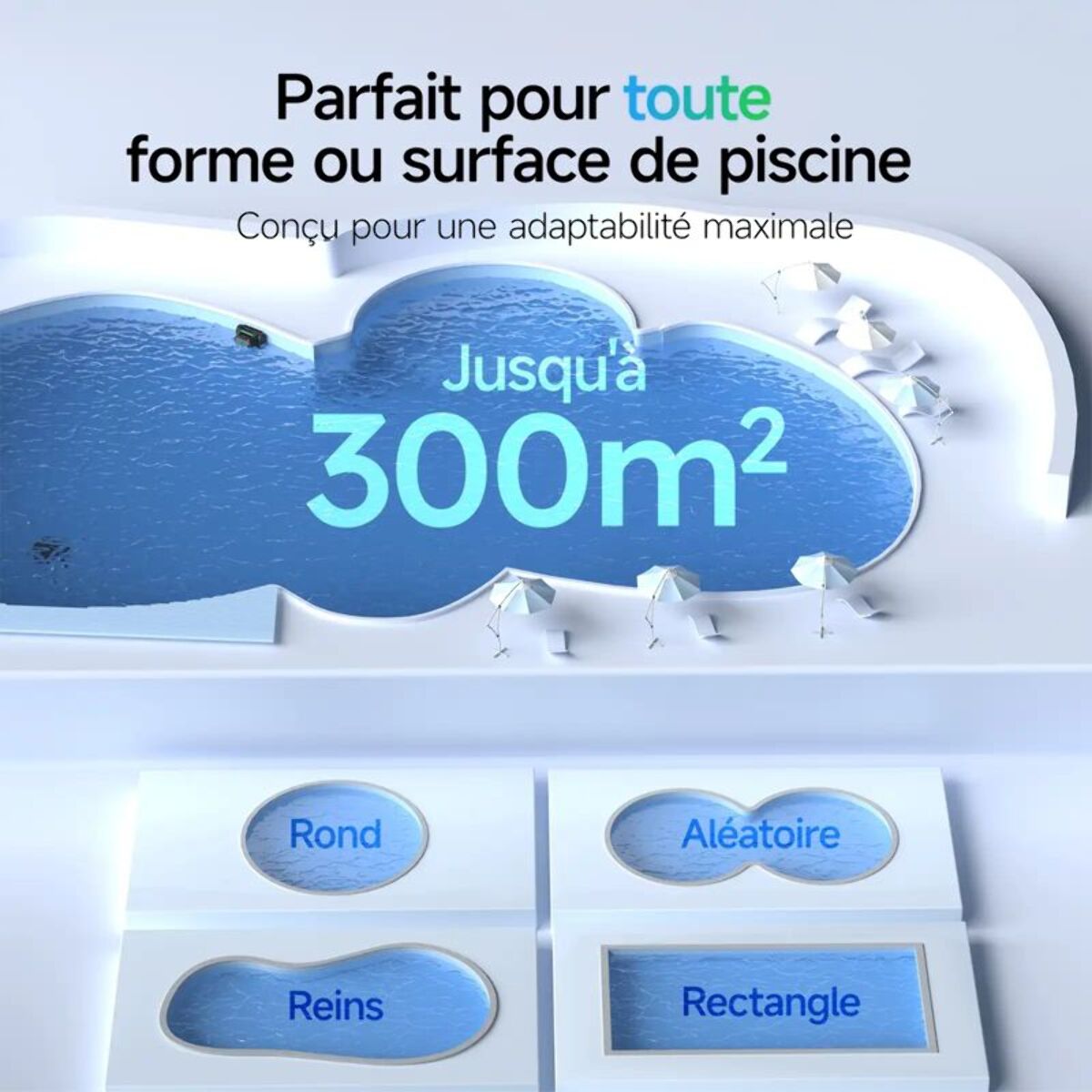 Robot piscine WYBOT S2 Solar