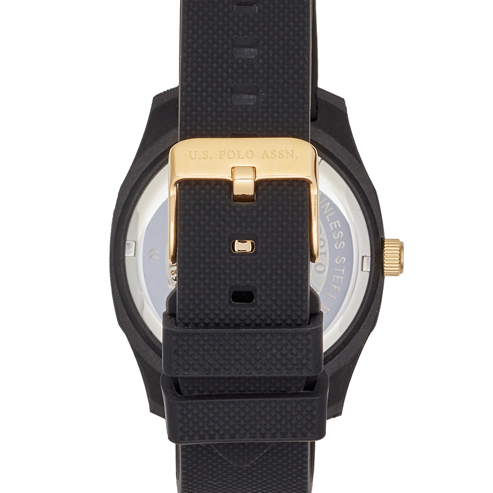 Orologio U.S. Polo Assn. in resina nera
