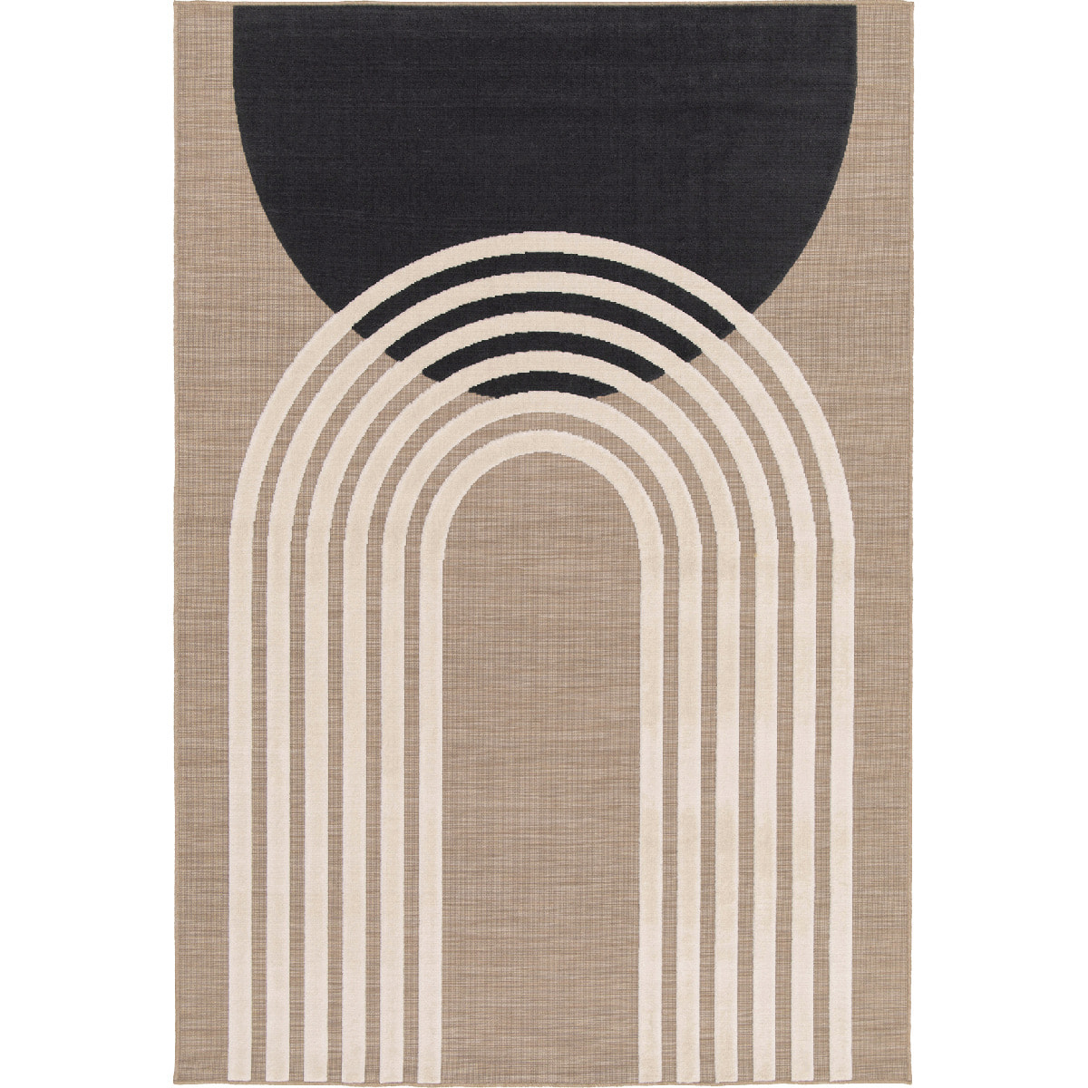 Tapis extérieur tissé kilim rectangle GOVU