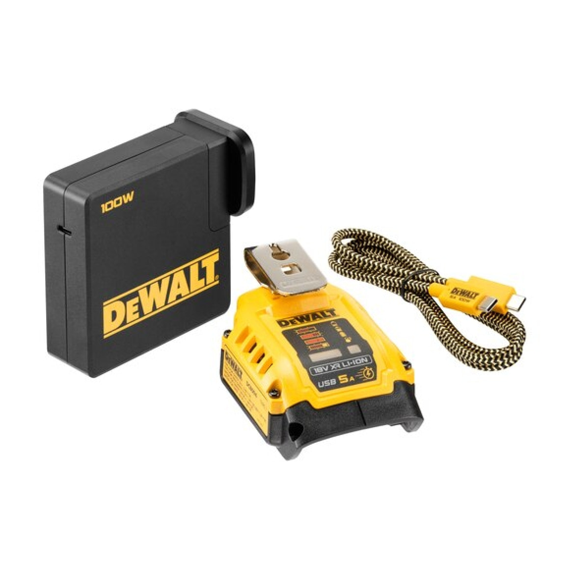 Chargeur portable DEWALT XR 18V/54V - DCB094K-QW