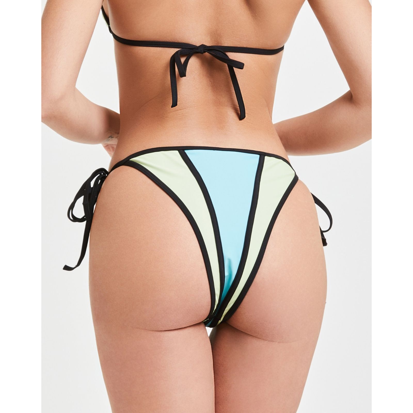 Pompea x Silvian Heach slip con lacci laterali