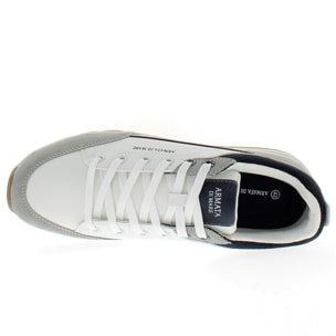 Armata di Mare Scarpe Uomo Sneakers Casual Stringate con Soletta Rimovibile in Memory Foam AMU 1L915 Off White