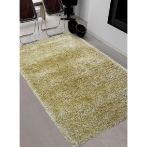 Tapis shaggy fait main motif uni MOODIL