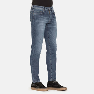 JEANS UOMO MOD. 727 SKINNY FIT IN DENIM STRETCH 12 oz