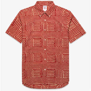 Camicie Sebago Uomo Donna Rosso DUCKTRAPRIVER