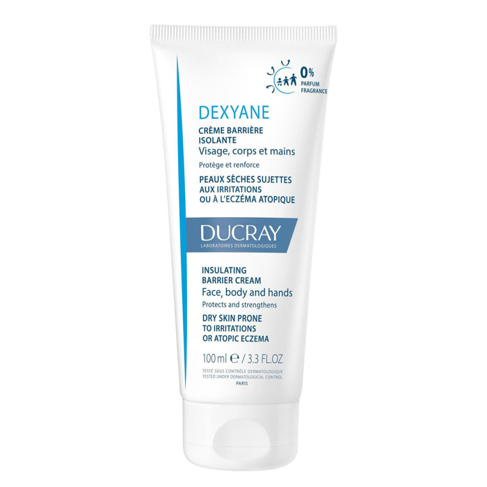 Dexyane - Crème Barrière Isolante Peaux Très Sèches et à Tendance Atopique 100 ml