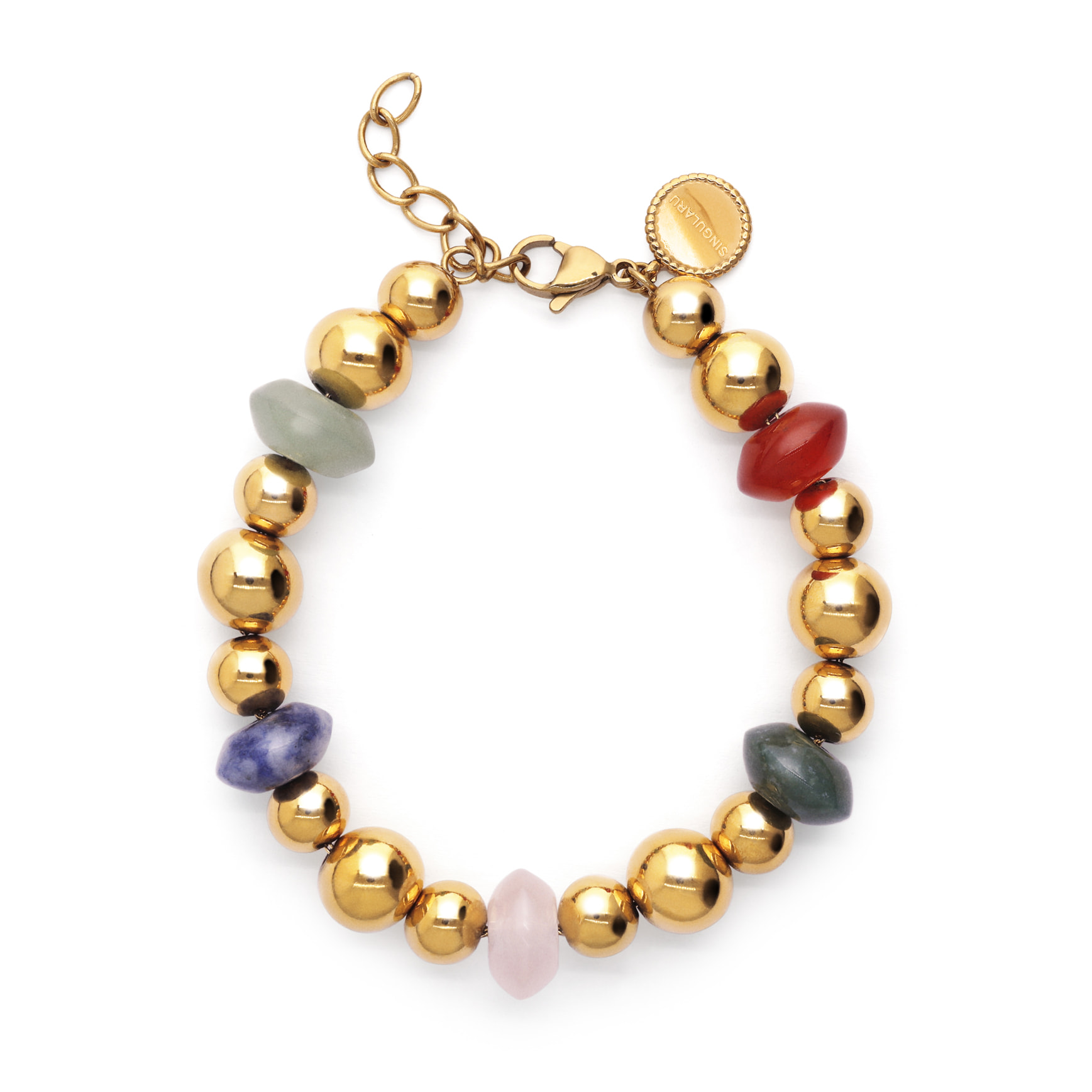 Bracciale Winter Bomb Acciao Placcato Oro