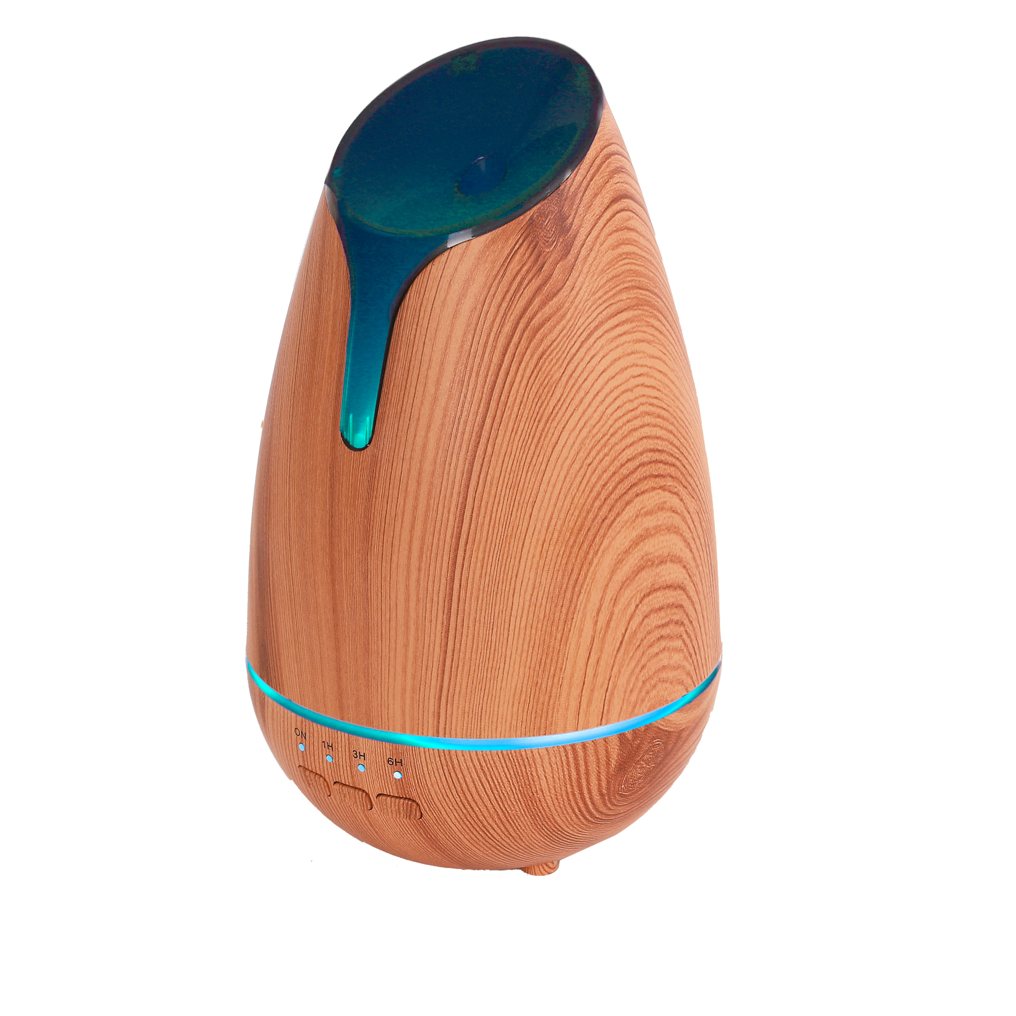 Diffuseur Lumineux Impression Bois Usb 120ml