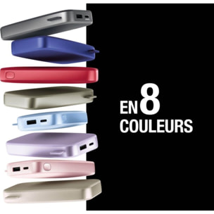 Batterie externe FRESH'N REBEL 12000mAh USB-C ultra-rapide 20W Rouge