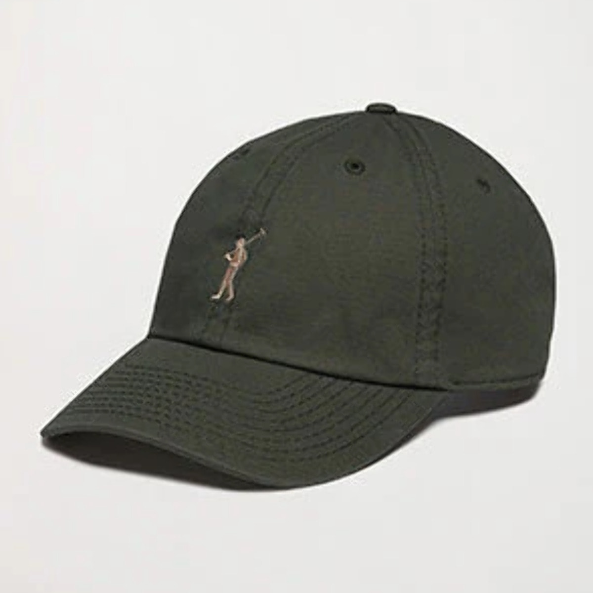 Cappellino verde oliva con logo ricamato Rigby Go