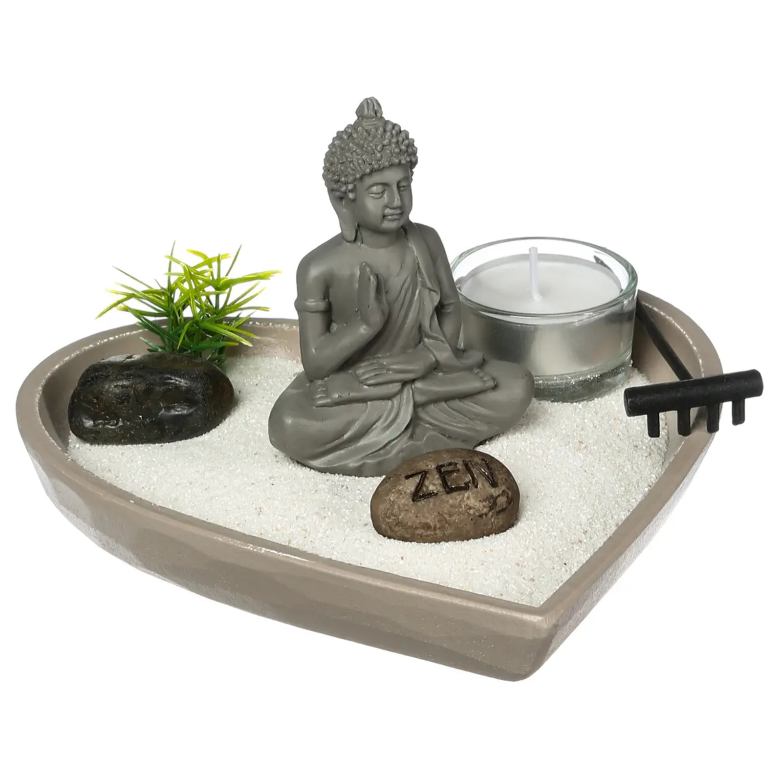 Jardin zen - bois - 16 - 5x3 cm