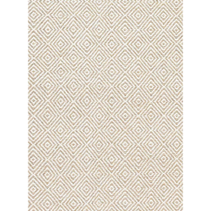 Tapis kilim fait main en laine motif géométrique MIPA