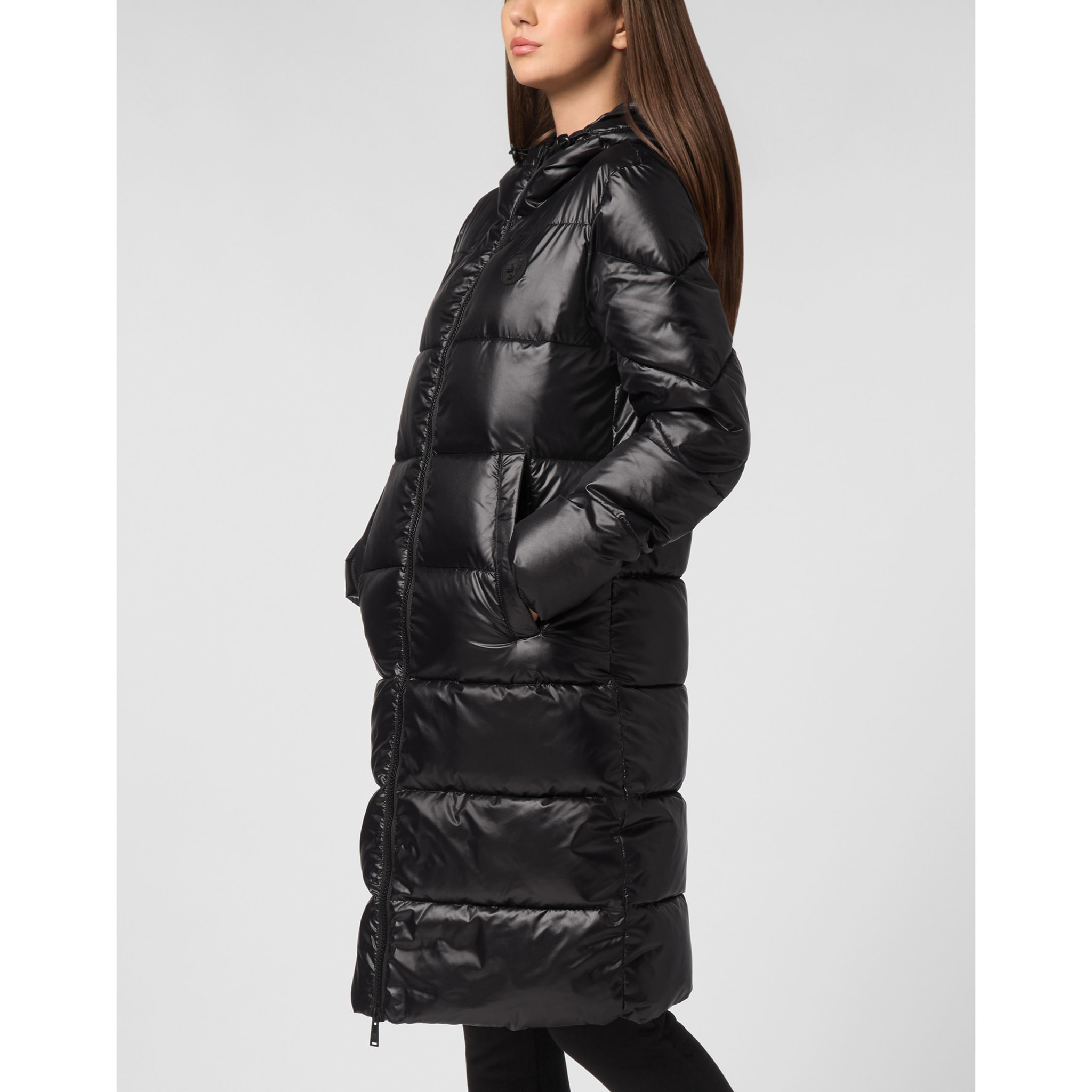 PLEIN SPORT Long Down Jacket