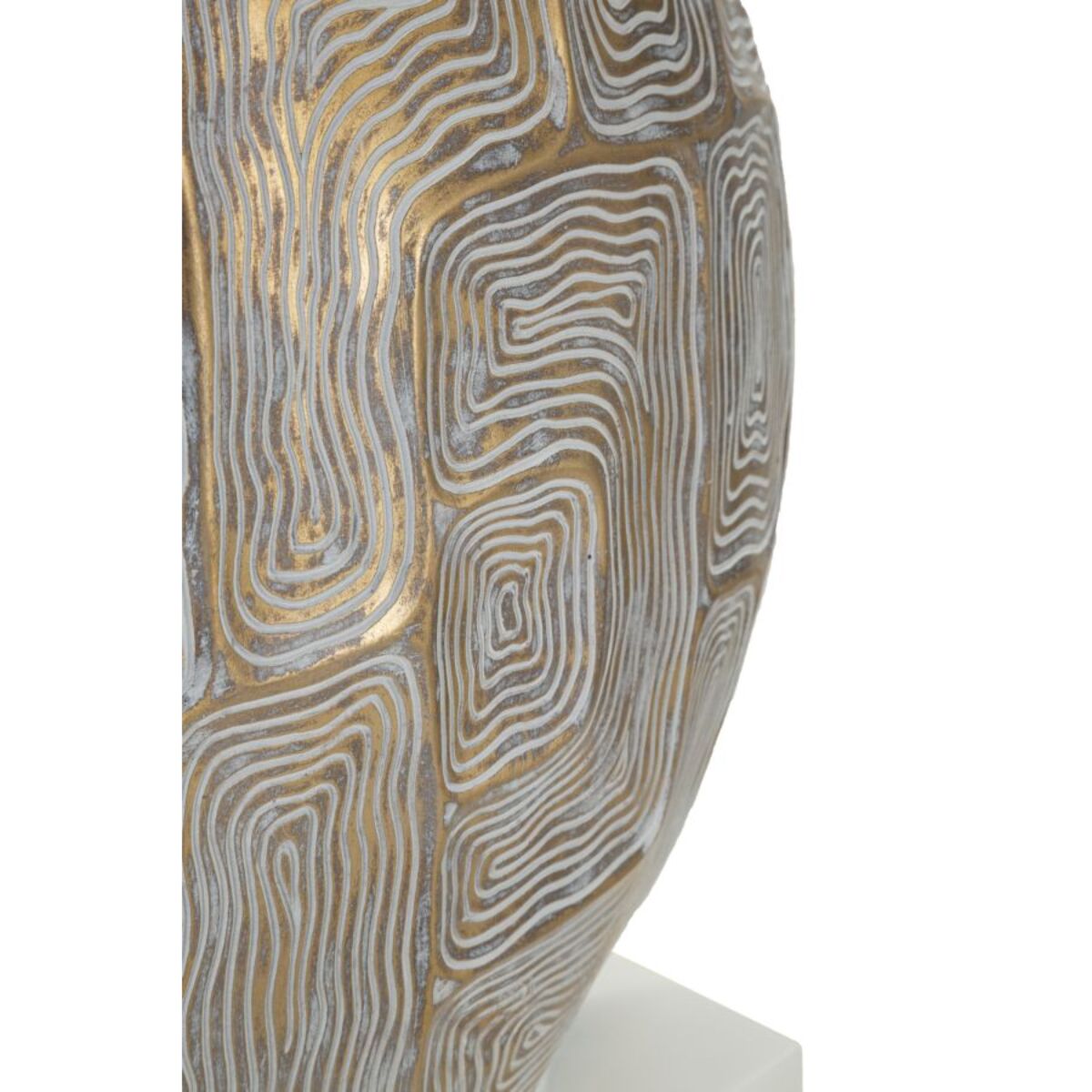 LAMPADA DA TAVOLO RESINA ECLIPS CM Ø 38X64