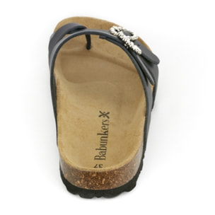SANDALIA SANXENXO BABUNKERS NEGRO