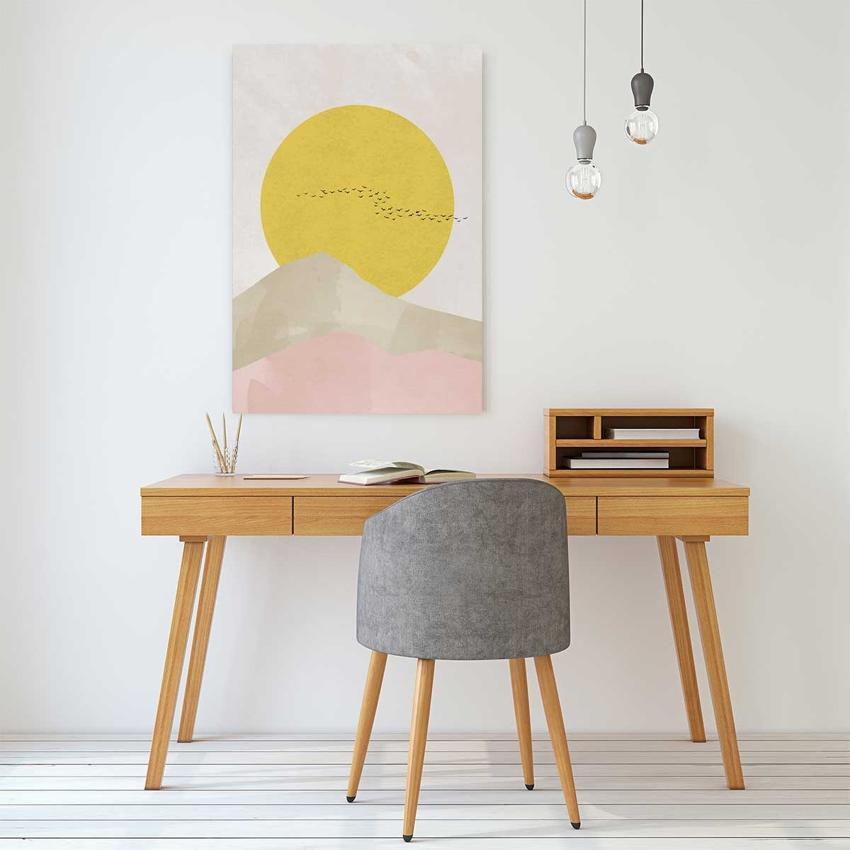 Tableau Envolée au soleil Toile imprimée