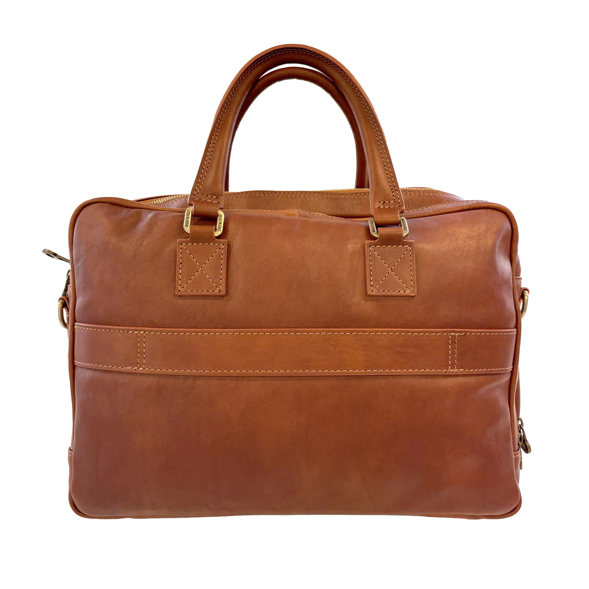 Borsa Ventiquattrore Unisex Borsa Portadocumenti da Lavoro in Pelle