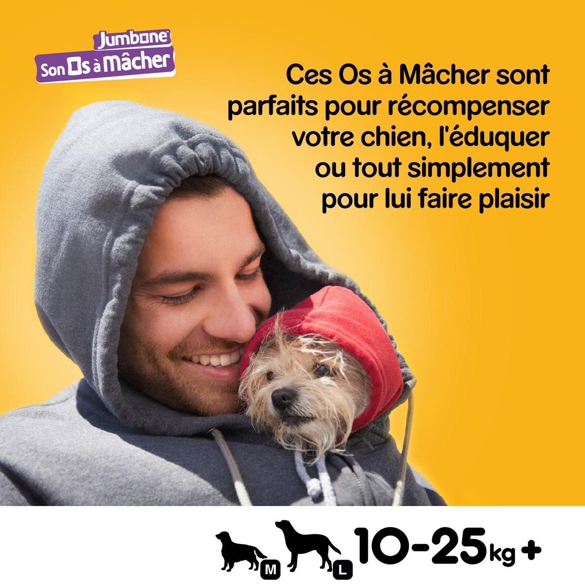 PEDIGREE Son Os à Mâcher Récompenses pour moyen chien 24 friandises (12x2)