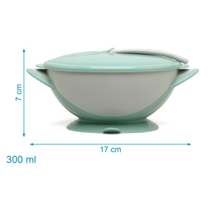 SET CUENCO Y CUCHARA SAGE 300ML