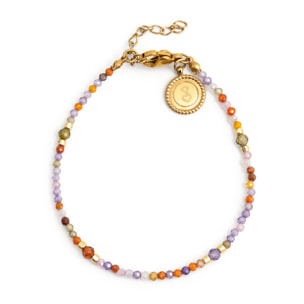 Bracciali Crystal Summer  in Acciaio Placcato Oro