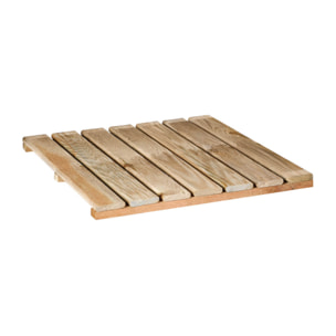 Tarima Madera De Pino 100x100 Cm Altura 44mm