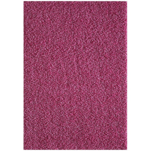 Tapis shaggy tissé motif uni DOSU