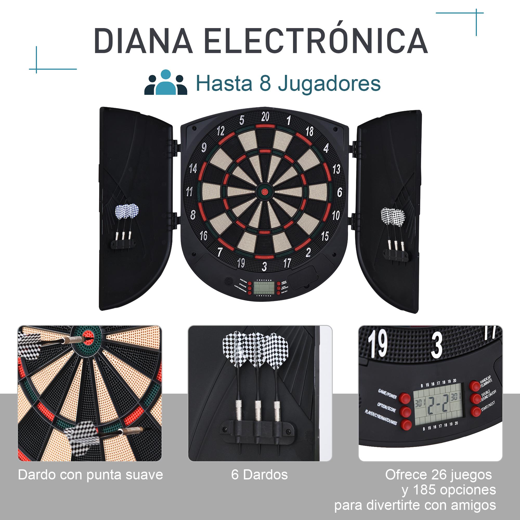 Diana Electrónica Marcador de PP y PS 46,5x4,4x50,5 cm Negro