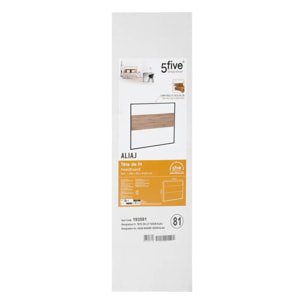 Tête de lit "Aliaj" 165cm effet bois